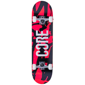 Skateboard Komplett Core C2 7.75 Roter Spritzer