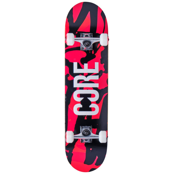 Skateboard Komplett Core C2 7.75 Roter Spritzer