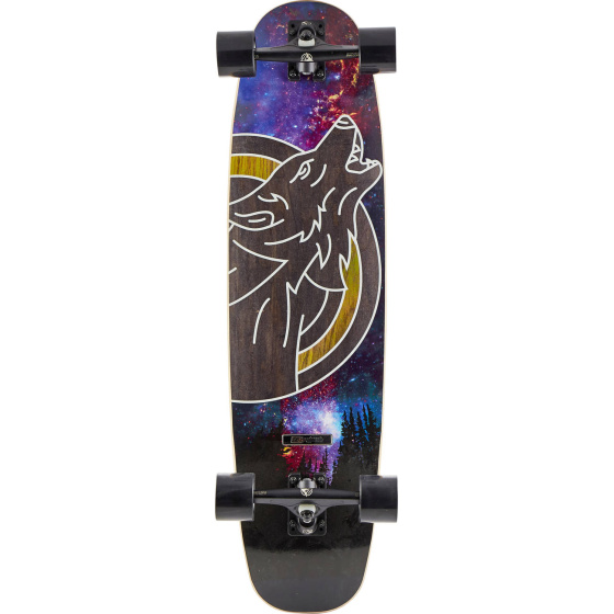 Longboard DB Wolf Prowler 37" Blau