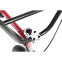 Division Brookside 20" 2021 Freestyle BMX Fahrrad (20.5" | Schwarz/Rot Verlauf)