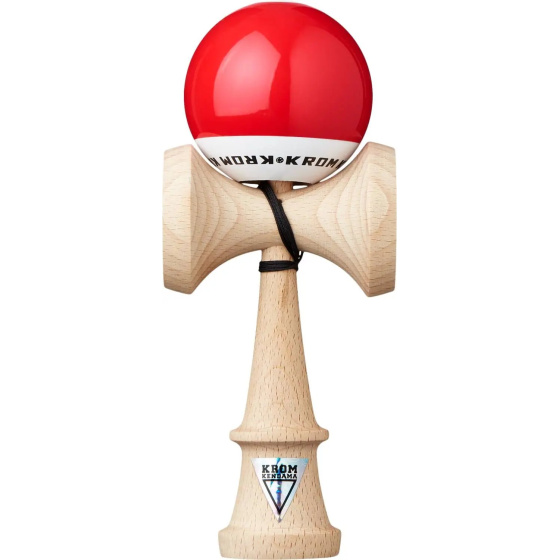 Kendama KROM POP LOL glänzend Rot