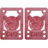 Pig Piles Soft Skateboard Risers 2-Set (Rot)
