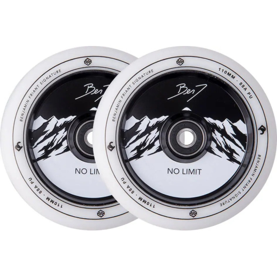 Striker Benj No Limit Rollen 110mm Weiß/Schwarz 2 Stück