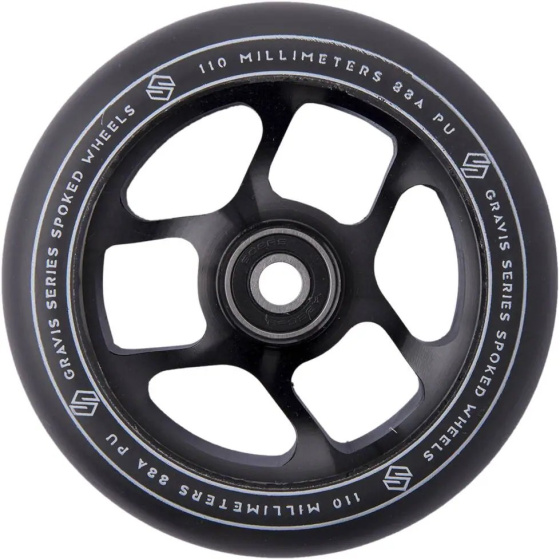 Striker Gravis Rolle 110mm Schwarz
