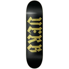Verb Calligraphy Skateboard (8.25"|Gold)