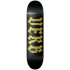 Verb Calligraphy Skateboard (8.25"|Gold)