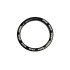 KROM Runder Karabiner (Schwarz)