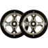 Trynyty Gothic Rollen 110mm Silber 2STK