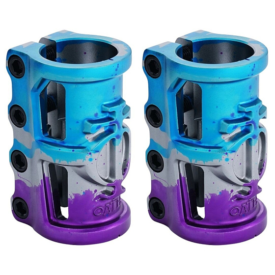 Verpackung 1+1 SCS Oath Cage V2 Blau/Lila/Titan 2 Stück