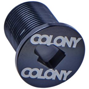 Colony BMX Gabel Top Cap Schraube (Schwarz|M24)