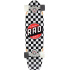 Longboard RAD Retro Roller Cruiser 28" Schachbrettmuster