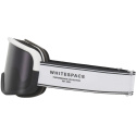 Whitespace Dual Tone Skibrille (Weiß/Schwarz/Rauchglas)