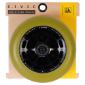 UrbanArtt Civic Rollen 115x30mm Schwarz/Armeegrün 2 Stück
