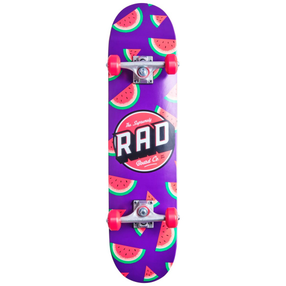 RAD Watermelon Skateboard Komplett (7.75"|Violett)