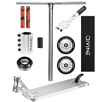 Freestyle-Scooter Custom Divine Street 6" 580 mm silber