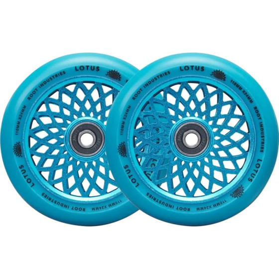 Root Lotus Rollen 110x24mm Radiant Blue 2 Stück