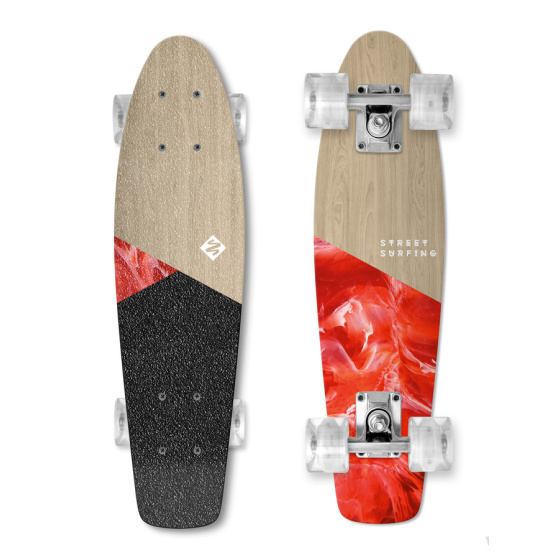 Street Surfing Skateboard STRANDBRETT HOLZ Bloody Mary