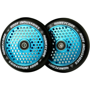 Root Industries Honeycore Rollen schwarz 120mm 2 Stück Sky Blue Root Industries Honeycore Rollen schwarz 120mm 2 Stück Sky Blue