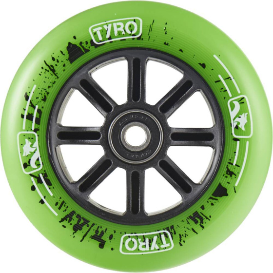 Longway Tyro Nylon Core 110mm Rad grün