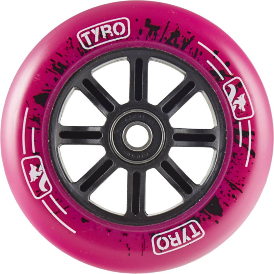 Longway Tyro Nylon Core 110mm Rad rosa