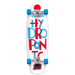 Hydroponic Diamond Complete Cruiser Skateboard (32"|Tipe Weiß)