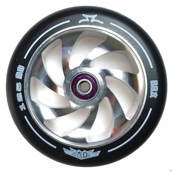 AO Spiral-Rad 125 mm silber