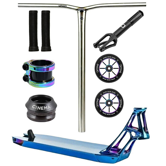 Freestyle-Scooter Custom Divine X Ethic Pandemonium V2 500 mm blau