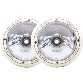 Striker Benj No Limit Rollen 110mm Weiß/Chrom 2 Stück