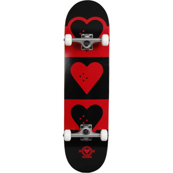 Heart Supply Quadron Logo Skateboard Komplet (8.25"|Rot)