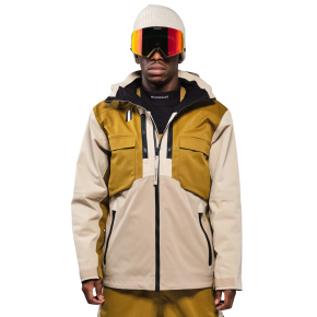 Whitespace 2L Cargo Isolierte Jacke (M|Taupe Grün Khaki)