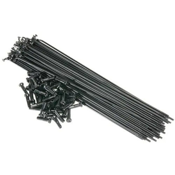 Salt Speichensatz (179mm|Schwarz)
