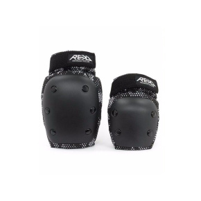 REKD Youth Heavy Duty Schutzset Schwarz/Grau L