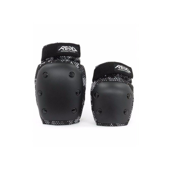 REKD Youth Heavy Duty Schutzset Schwarz/Grau L