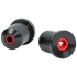 Tilt Endkappen Aluminium 22 mm Schwarz