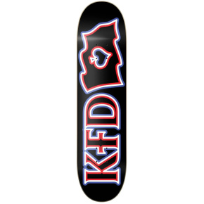 KFD Logo Flagship Skateboard Deck (8"|Patriot)