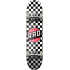 Skateboard RAD Checkers 8" Checkers Schwarz