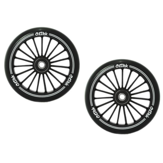 Aztek Architect XL Rollen Schwarz 115x30mm 2 Stück