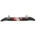 RAD Checkers Progressive Skateboard Komplet (8"|Schwarz/Grau)