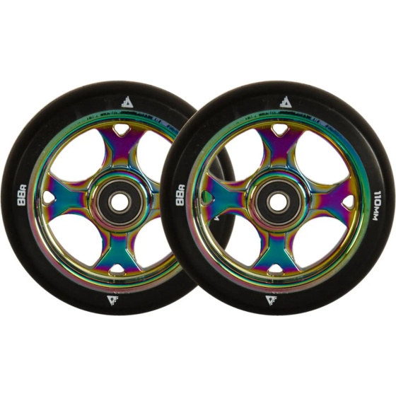 Trynyty Gothic Rollen 110mm Regenbogen 2STK