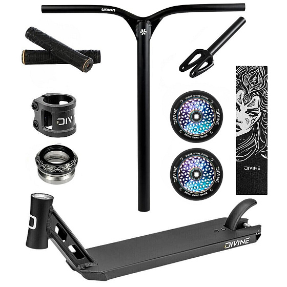 Freestyle Scooter Custom Divine Park ALU schwarz