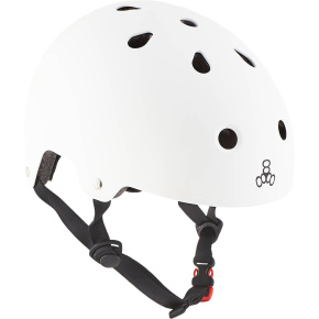 Triple Eight Dual Certified Skate Helm (XS-S|Weiß)