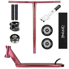 Freestyle-Scooter Custom Divine × Union Cosmic Pink