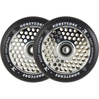 Root Industries Honeycore Rollen schwarz 110mm 2 Stück Mirror