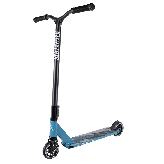 Freestyle-Scooter Street Surfing DESTROYER Blue Scratch