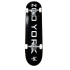 Skateboard Zoo York OG 95 Logo Block 7.75" Schwarz