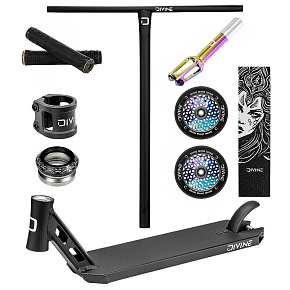 Freestyle-Scooter Custom Divine CrMo schwarz