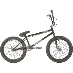 Division Fortiz 20" 2021 Freestyle BMX Fahrrad (21" | Schwarz/Poliert)