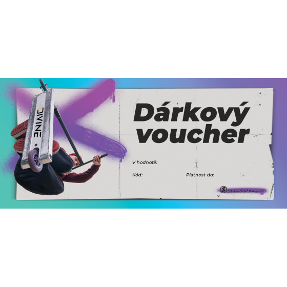 Geschenkgutschein im Wert von 10000 CZK