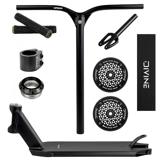 Freestyle-Scooter Custom Divine X Union Classic schwarz