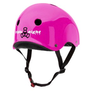 Helm Triple Eight Certified Sweatsaver L-XL Pink Glossy